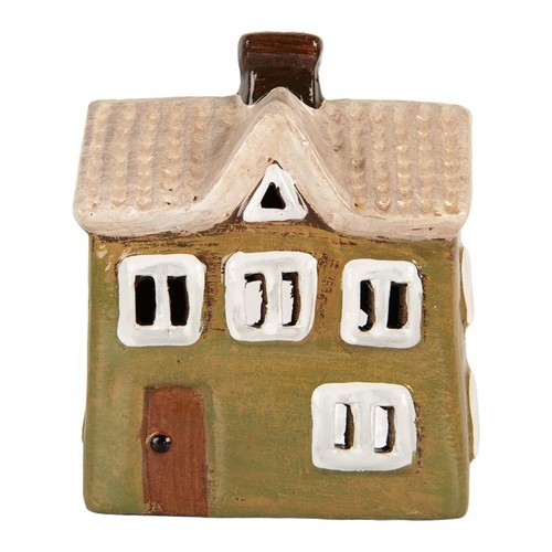 Haus keramik glasiert - keramik,