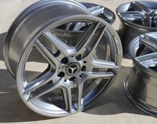 18 Zoll AMG E-Klasse Felgen W212 S212 W205 W204 W208 8,5x18 ET48 Silberchrome