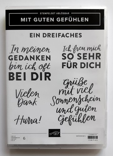 Stampin stempelset mit - stampin, "mit