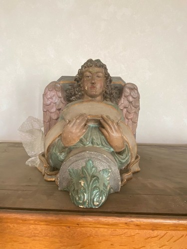 Wandkonsole engel barock - wandkonsole,