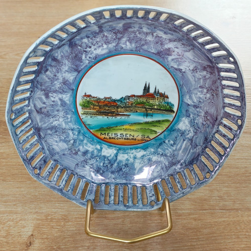 Meissen schmuckteller mit - schmuckteller,