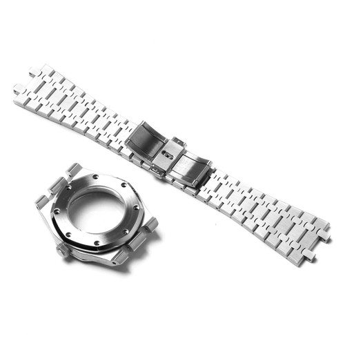 41mm edelstahl watch case - edelstahl,