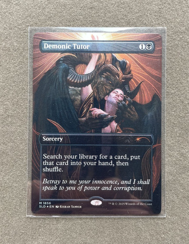 Demonic tutor borderless - demonic,