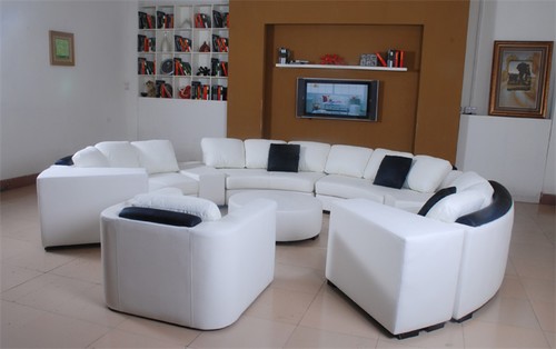 Wohnlandschaft rund ecksofa - wohnlandschaft,