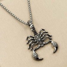 Herren halskette skorpion - halskette,