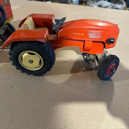 Steiff man traktor mit hänger - steiff,