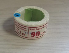 Bund 698 a Unfall schwarze Nr. kompl. Rolle 300 Stück 30 Pf postfrisch /1