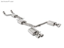 Milltek Sportauspuffanlage Audi S5 B8 Coupe + Cabrio ab 2011 je 2x100mm scharf