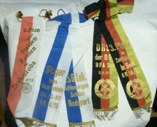 3 alte DDR Siegerschleife DRSV