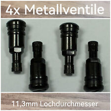 Metallventile Schwarz Kurze