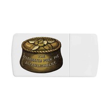 Pillendose "Vintage Pork Pie"