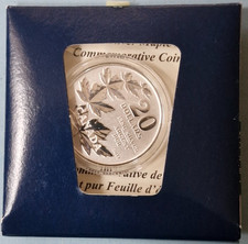 Kanada Canada  Maple Leaf  Specimen  2011  20 $  7,96 g. Silber  .999  BU