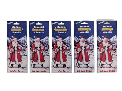 Original stanniol lametta gold - stanniol,