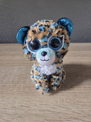 Beanie boo cobalt leopard - beanie,