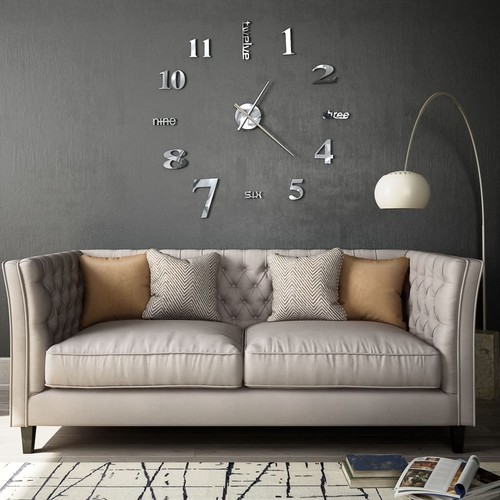 Modern wanduhr groß deko - deko, 3d