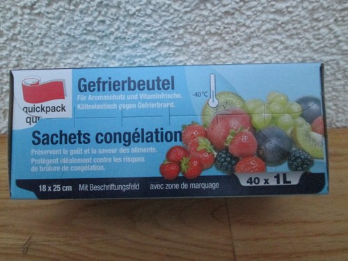 Quickpack gefrierbeutel l - gefrierbeutel, 1,0