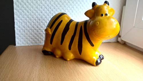 Keramik figur kuh - keramik-figur,