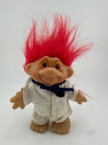 Vintage dam troll puppe 1986 - dam,