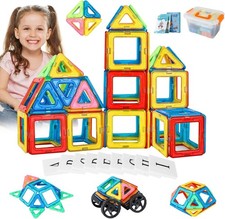 84pcs Magformers Spielzeug 3D