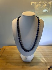 Vintage Lapislazuli Kette aus