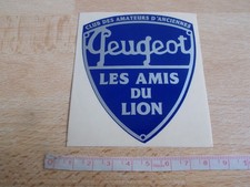 Selbstklebend Club Bastler D'Antike Peugeot - Les Amis Du Löwe