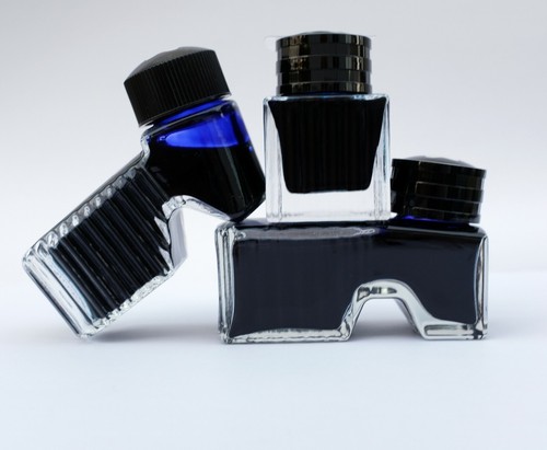 Montblanc blue ink - blue, trilogy