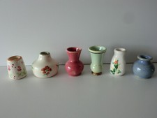 Alte Miniatur Vasen Porzellan