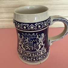 Bierkrug Gerz Bayern Wappen Relief Krug 0,5 l Germany Minikrug 