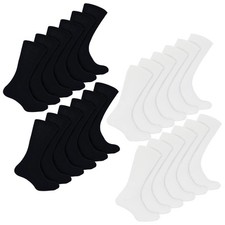 12er Pack Bambus Sportsocken