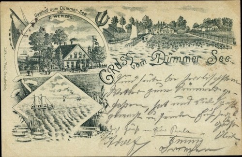 Litho lembruch dümmersee - litho,