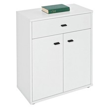 Kommode - Perlweiß - Türen