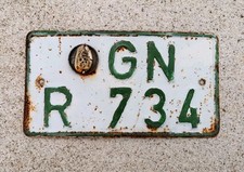 Altes Kfz-Kennzeichen