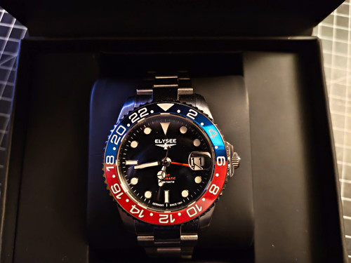 Elyssee gmt automatic ceramic - gmt,