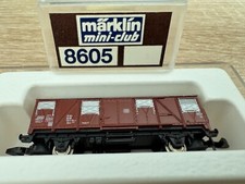 Märklin 8605 mini-club Spur Z Gedeckter Güterwagen Top Zustand in OVP
