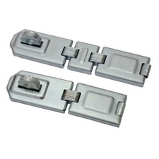 Stabile Überfalle Vorhängeschloss Riegel abschließbar Türriegel Türbeschlag