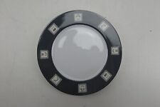 Mitterteich Gesichter schwarz Teller flach 21 cm M-5789