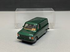 Ford Transit Transporter Liefer Kasten Wagen Van geschlossen grün Herpa H0 1:87