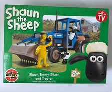 Shaun das Schaf Airfix Set mit Shaun, Timmy, Bitzer und Traktor (werksversiegelt)