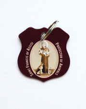 Saint Francis Pet Medal 1-1/4"