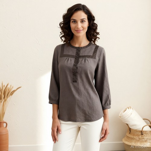 Custommade lagenlook tunika - lagenlook,