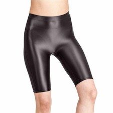 Damen Elastic Kurzhose Satin
