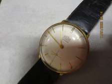 Herrenuhr ARSA 17 Jewels Incabloc Swiss Made Handaufzug Mechanisch vergoldet  