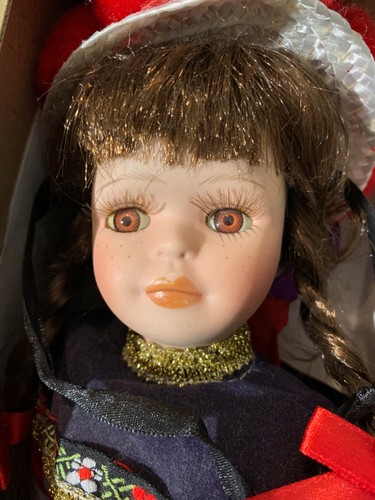 Porzellan puppe sammlerpuppe - porzellan,