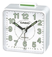 Casio Reisewecker analog Wake up Timer TQ-140-7EF weiß