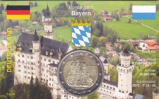 2 Euro BRD 2012 DE 139 * BY - SCHLOSS NEUSCHWANSTEIN * + CoinCard