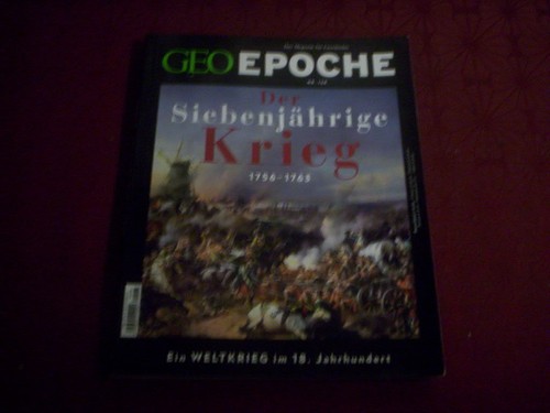 Geo epoche der - epoche, siebenjährige