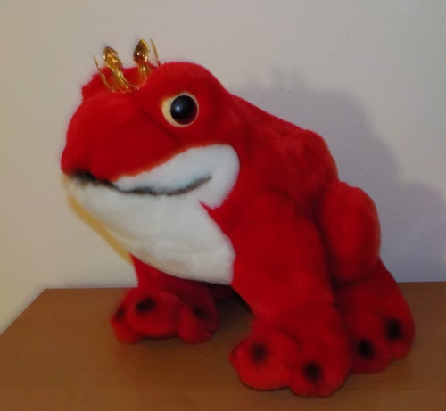 Roter erdal frosch - frosch, krone