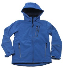 Outburst Jungen Jacke Übergang Softshelljacke royal blau