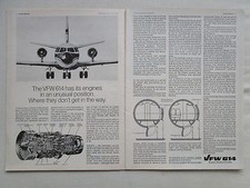 7/1970 PUB VFW BREMEN FLUGZEUG