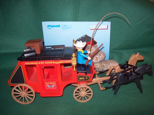 Playmobil western postkutsche - playmobil, western-postkutsche